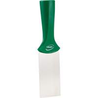 Handle-Mounted Stainless Steel Scraper, Green, 2" W x 8" L Nuna Depot Inc.