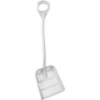 Ergonomic Large Sieve Shovel, 45" Length, Plastic, White Nuna Depot Inc.