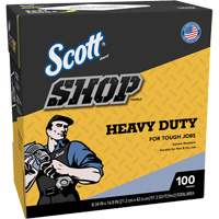 Shop Towels, Heavy-Duty, 16-4/5" L x 8-1/3" W Nuna Depot Inc.