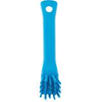 Brosse avec rebord grattoir, Soies Ferme, Longueur de 6", Bleu Nuna Depot Inc.