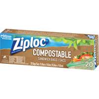 Sacs &agrave; sandwich compostables Ziploc Nuna Depot Inc.