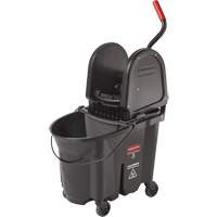 Wavebrake&reg; Bucket & Wringer, Down Press, 8.75 US Gal.(35 Quart), Black Nuna Depot Inc.