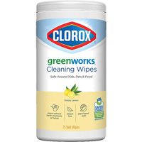 GreenWorks Cleaning Wipes, 75 Wipes Nuna Depot Inc.