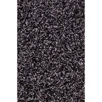 Tapis dint&eacute;rieur/ext&eacute;rieur Tundra, Latex/Polypropyl&egrave;ne, Grattoir Type, Motif Velours touffet&eacute;, 3-1/2' x 6', Charbon Nuna Depot Inc.