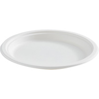 Assiette ronde en fibre compostable Nuna Depot Inc.