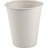 Single Wall Compostable Hot Drink Cup, Paper, 8 oz., White Nuna Depot Inc.