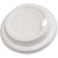 Compostable White Dome Sip Lids Nuna Depot Inc.