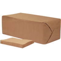 Pro Select&reg; Brown Napkins, 1 Ply, 12" x 12" Nuna Depot Inc.