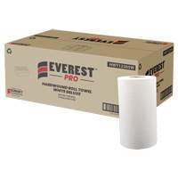 White Deluxe Hardwound Roll Towels, 1 Ply, Centre Pull, 205' L Nuna Depot Inc.