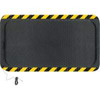 Tapis conductible Hog Heaven, 3' la x 5' lo, 5/8" &eacute;paisseur, Noir/Jaune, Nitrile Nuna Depot Inc.