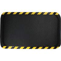 Tapis Hog Heaven, Losange, 3' x 5' x 5/8", Noir/Jaune, Nitrile Nuna Depot Inc.