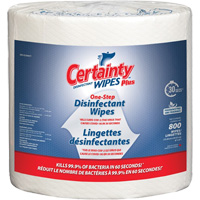 Lingettes d&eacute;sinfectantes, 7-9/10" x 5-9/10", 800 lingettes Nuna Depot Inc.