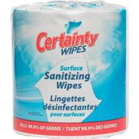 Lingettes d&eacute;sinfectantes pour surfaces, Pochette Nuna Depot Inc.
