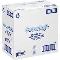 Snowsoft Deluxe Bathroom Tissue, Jumbo Roll, 2 Ply, White Nuna Depot Inc.