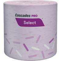 PRO Select&reg; Bathroom Tissue, 1 Ply, 1000 Sheets/Roll, White Nuna Depot Inc.
