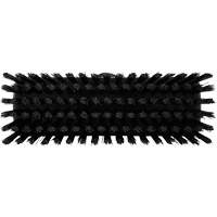 Compact Wall/Deck Broom, Stiff Bristles, 8-9/10", Polyester/Polypropylene, Black Nuna Depot Inc.