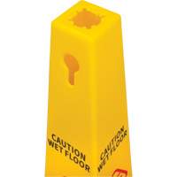 Wet Floor Safety Cone, Bilingual with Pictogram Nuna Depot Inc.