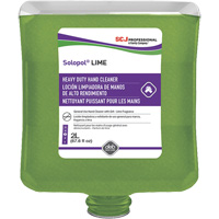 Solopol&reg; Medium Heavy-Duty Hand Cleaner, Pumice, 2 L, Plastic Cartridge, Lime Nuna Depot Inc.