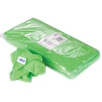 Dusting & Cleaning Cloth, Microfibre, Green Nuna Depot Inc.