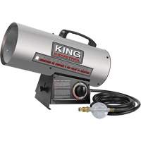 Forced Air Construction Heater, Contractor, Propane, 60000 BTU/H Nuna Depot Inc.