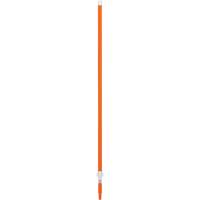 Handle, Broom/Brush/Dust Mop/Pad Holder/Scraper/Squeegee/Wet Mop, Orange, Telescopic, 62" - 109-2/5" L Nuna Depot Inc.