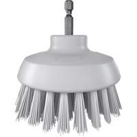 HyDrive Round Drill Brush, Extra Stiff Bristles, 3-1/10" Long, White Nuna Depot Inc.