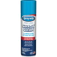 Nettoyant tout usage Pro Line Crazy Clean, 19 oz., Canette a&eacute;rosol Nuna Depot Inc.