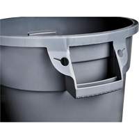 Grey Titan Garbage Container, Plastic, 20 US gal. Nuna Depot Inc.