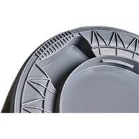 Grey Titan Garbage Container, Plastic, 20 US gal. Nuna Depot Inc.