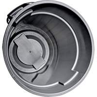 Grey Titan Garbage Container, Plastic, 20 US gal. Nuna Depot Inc.
