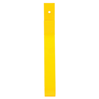 Poteau de garde-corps, Acier, 10-3/4" lo x 24" h, Jaune Nuna Depot Inc.