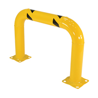 Garde-corps &agrave; profil &eacute;lev&eacute; pour machines, 3' la x 2' h, Jaune Nuna Depot Inc.