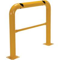 Garde-corps &agrave; profil &eacute;lev&eacute; pour machines, 4' la x 3,5' h, Jaune Nuna Depot Inc.