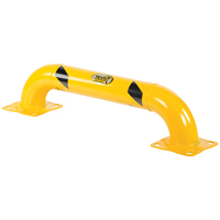 Garde-corps &agrave; profil bas pour rayonnages, 3' la x 0,75' h, Jaune Nuna Depot Inc.