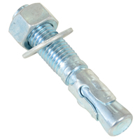 Wedge Bolt Anchor, Zinc Plated, 3/4" x 4-1/4" Nuna Depot Inc.