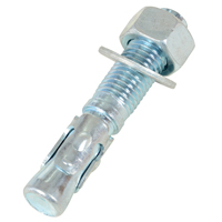 Wedge Bolt Anchor, Zinc Plated, 3/4" x 4-1/4" Nuna Depot Inc.
