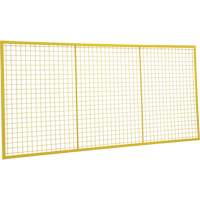 Wire Mesh Partition Components - Panels, 4' H x 8' W Nuna Depot Inc.