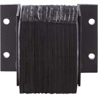 Laminated Dock Bumpers, Horizontal, Rubber, 12" W x 4" D x 10" H Nuna Depot Inc.