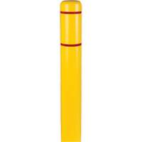 Polyethylene Bollard Covers, 6-5/8" Dia. x 52" L, Yellow Nuna Depot Inc.