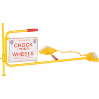 Single Rail Chock With Flag Rail Combo Nuna Depot Inc.