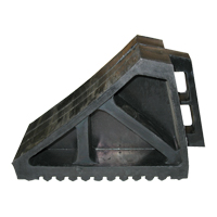 Cale de roue, 10-5/8" x 7" x 4-1/2", Noir Nuna Depot Inc.