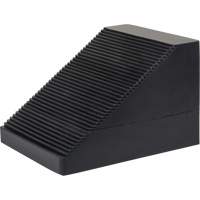 Wheel Chock, 10-5/8" x 8-5/8" x 7", Black Nuna Depot Inc.