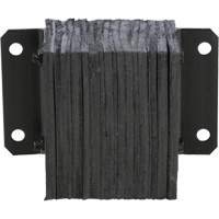 Laminated Dock Bumper, Horizontal, Rubber, 12" W x 6" D x 10" H Nuna Depot Inc.