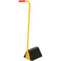 Cale de roue avec poign&eacute;e ergonomique, 9-1/4" x 8" x 6", Noir Nuna Depot Inc.