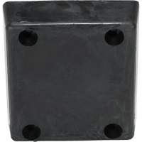Molded Dock Bumper, Reinforced Rubber, 12" W x 4" D x 13" H Nuna Depot Inc.