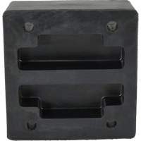 Molded Dock Bumper, Reinforced Rubber, 12" W x 4" D x 13" H Nuna Depot Inc.
