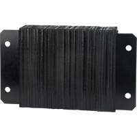 Laminated Dock Bumpers, Horizontal, Rubber, 18" W x 4" D x 12" H Nuna Depot Inc.