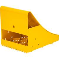 Ice Chocks, Steel, Yellow, 8-1/16" W x 10-5/8" D x 8-13/16" H Nuna Depot Inc.