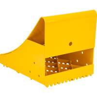 Ice Chocks, Steel, Yellow, 8-1/16" W x 10-5/8" D x 8-13/16" H Nuna Depot Inc.