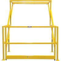 Barri&egrave;re de s&eacute;curit&eacute; pour mezzanine, 70" lo x 77" ha, 78" &eacute;lev&eacute;e, Jaune Nuna Depot Inc.